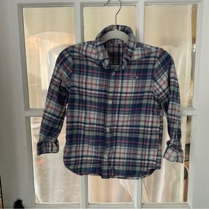 Vineyard Vines Boys Flannel Button-down 🐳